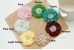 Parisian Chiffon Flower (8cm), Pack of 2